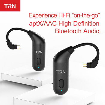 TRN BT20S 5.0 Bluetooth Apt-x Ear-hook MMCX/2Pin слушалки Bluetooth адаптер за TRN VX V90 BA5 V30 ZS10 AS10 T2 S2 BQ3 T3 T4