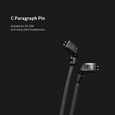 KZ kábel 4.2 Bluetooth vezeték nélküli levehető fülhallgató Bluetooth kábel támogatás AptX for KZ ZST ZS10 ZS6 ES4 ZS5 ZS4 AS10 ZSN ZSX T2