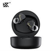 Najnoviji KZ SKS 1BA 1DD Hibridni IEM TWS Bluetooth 5.2 Slušalice Kontrola na dodir Sportske igre Slušalice za slušalice KZ Z3 S2 S1 SA08 Z1 PRO E12