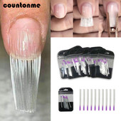 10/30 kom Stakloplastični nastavci za nokte Nastavci za nokte od staklenih vlakana Svileni nastavci za nokte DIY Akrilni vrhovi za nokte Francuska manikura Fibernails