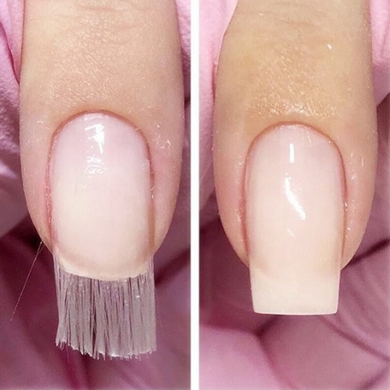10/30 kom Stakloplastični nastavci za nokte Nastavci za nokte od staklenih vlakana Svileni nastavci za nokte DIY Akrilni vrhovi za nokte Francuska manikura Fibernails