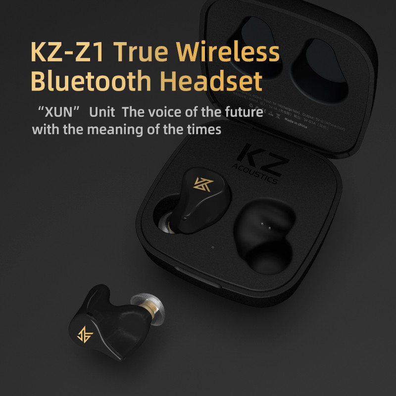 Slúchadlá KZ Z1 /KZ Z1 Pro Bluetooth 5.0/Bluetooth 5.2 TWS AAC s dotykovým ovládaním Dynamické slúchadlá do uší Športové herné slúchadlá
