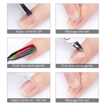 BORN PRETTY Цветни остри нокти Клещи за кожички Dead Skin Remover Clipper Ножица от неръждаема стомана Инструмент за ноктопластика
