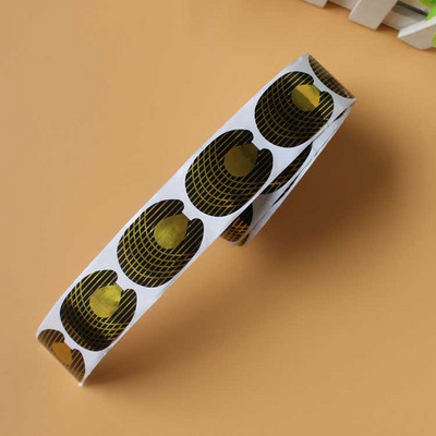 500 vnt. nagų formos nagų dailė prancūziško akrilo UV gelio antgaliai prailginimo lipduko formos vadovas trafaretas manikiūro įrankiai pagalbinis palaikymo įrankis