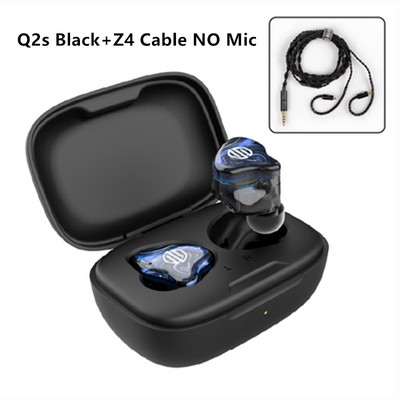 BGVP Q2s TWS QCC3040 Qualcomm Knowles Hifi Bluetooth 5.2 Ασύρματο ακουστικό Αθλητική μουσική Διφωνικά ακουστικά Αποσπώμενο καλώδιο