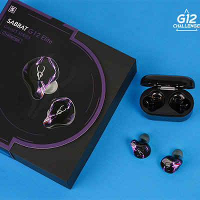 Sabbat G12 Elite True Wireless Earphones TWS Bluetooth 5.0 Gaming Glazba niske latencije Subwoofer Slušalice s mikrofonom E12 O7