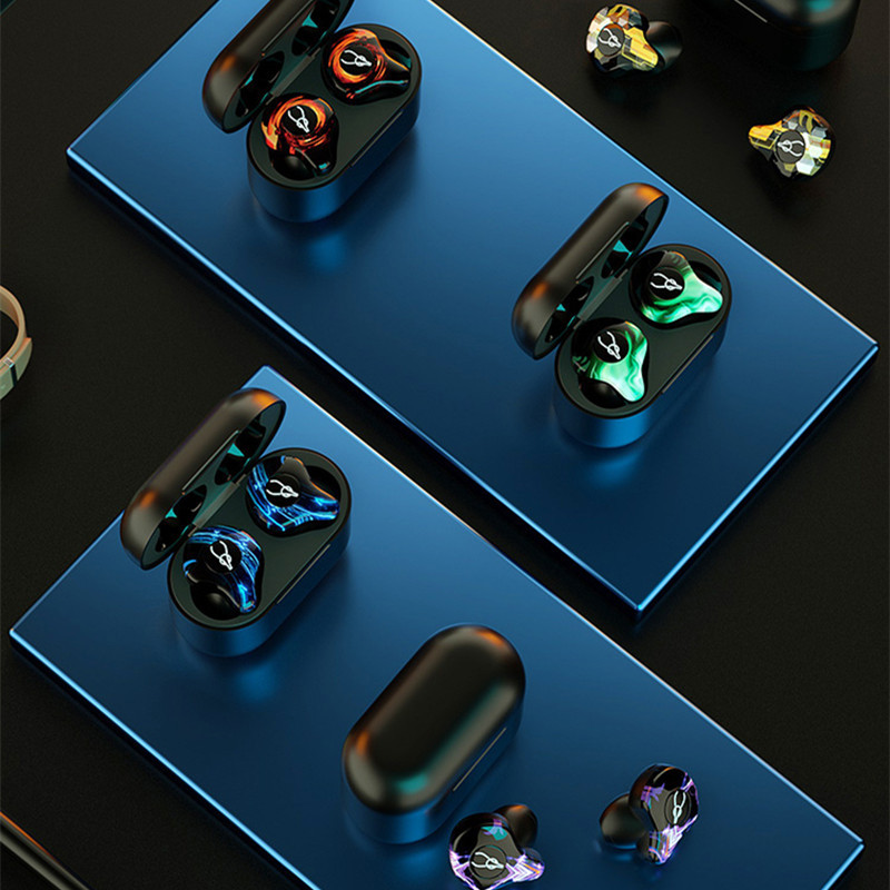 Sabbat G12 Elite True Wireless Earphones TWS Bluetooth 5.0 Gaming Glazba niske latencije Subwoofer Slušalice s mikrofonom E12 O7