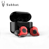 Sabbat E12 In Earphone True Wireless Bluetooth 5.0 HIFI Monitor Noise Sport Headset O5 X1 X1E O2 I8 AIR LOVE Δωρεάν αποστολή