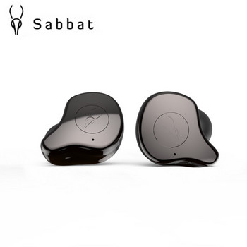 Sabbat E12 In Earphone True Wireless Bluetooth 5.0 HIFI Monitor Noise Sport Headset O5 X1 X1E O2 I8 AIR LOVE Δωρεάν αποστολή