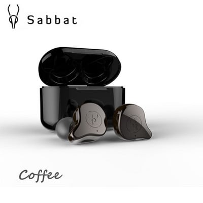 Sabbat E12 In Earphone True Wireless Bluetooth 5.0 HIFI Monitor Noise Sport Headset O5 X1 X1E O2 I8 AIR LOVE Δωρεάν αποστολή