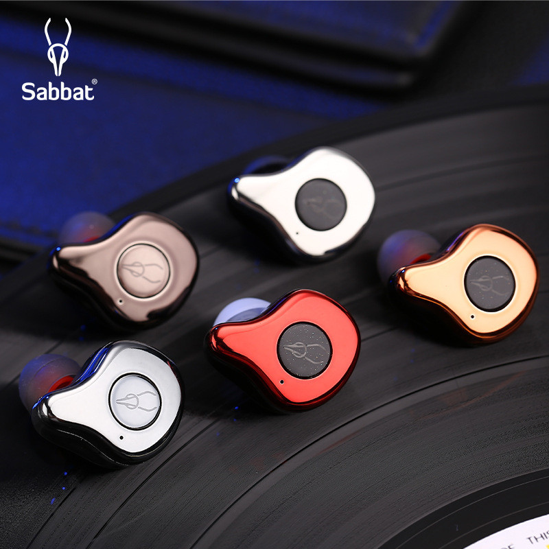 Sabbat E12 In Earphone True Wireless Bluetooth 5.0 HIFI Monitor Noise Sport Headset O5 X1 X1E O2 I8 AIR LOVE Δωρεάν αποστολή