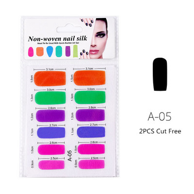 2/10KOM Nastavci za nokte od staklenih vlakana za izradu UV gelom francuska manikura Akrilni oblici za nokte od staklenih vlakana Salon Savjeti za alat Dodatak