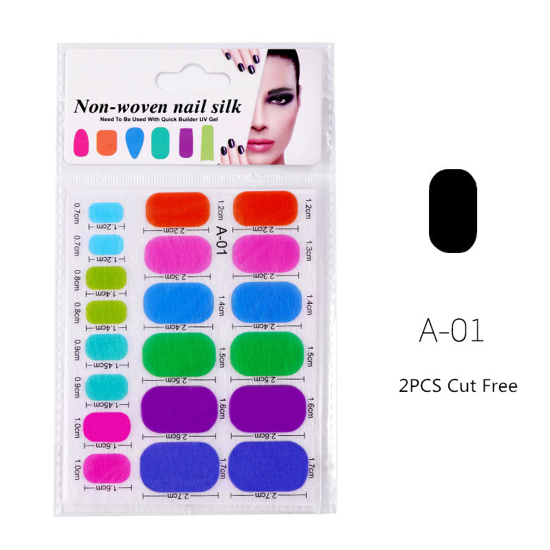 2/10KOM Nastavci za nokte od staklenih vlakana za izradu UV gelom francuska manikura Akrilni oblici za nokte od staklenih vlakana Salon Savjeti za alat Dodatak