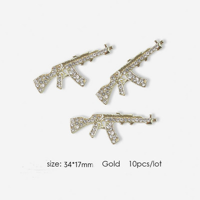 10 komada zmajevih privjesaka za nokte Retro legura Zlato Srebro Nokti Nakit DIY Ukrasni pribor za nokte Metalni dodaci