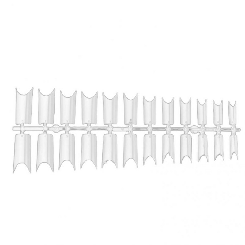 240 komada Long Coffin Umjetni nokti Balerina Nail Tips Full Cover Akrilni prozirni nokti Umjetni nokti za gel nokte