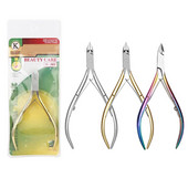 Professzionális köröm kutikula csipesz rozsdamentes acél 501 arany vágó körömdíszítő eszközök ollós körömvágó olló manikűr eltávolító