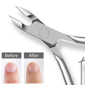 Професионална щипка за кожички за нокти Неръждаема стомана 501 Златна резачка Инструменти за ноктопластика Ножица Ножица за върховете на ноктите Машина за отстраняване на маникюр