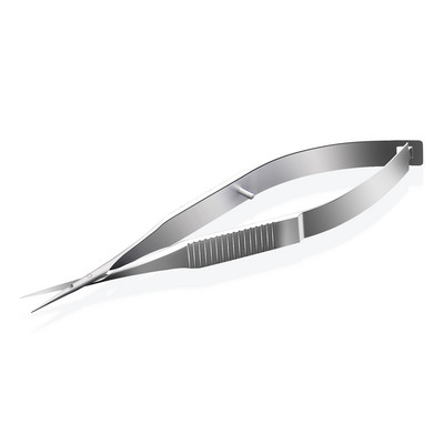 Foarfece drepte din oțel inoxidabil pentru stoarcere Foarfece pentru păr facial Trimmer sprâncene Foarfece de îngrijire pentru modelarea urechii nasului cuticulelor