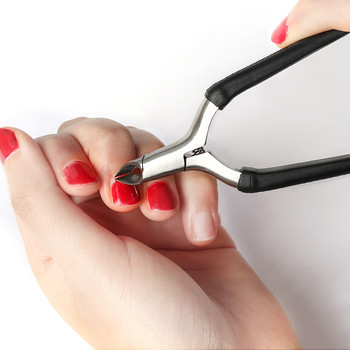 Πολύχρωμο Olecranon Scissors Scissors Toenail Ingrown Dead Skin Remover Nail Art Cuticle Clipper Clipper Edge Cutter Πένσα για μανικιούρ