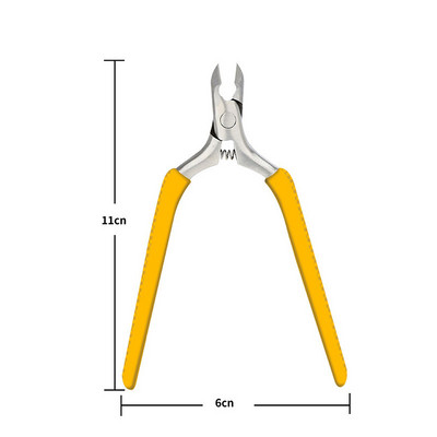 Spalvingos Olecranon žirklės kojų nagų įaugusios negyvos odos šalinimo priemonė nagų dailės odelių odelių kirpimo mašinėlė kraštų kirpimo priemonė manikiūro replės priemonė