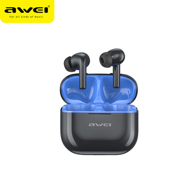 Awei T1pro TWS Bežične slušalice Bluetooth 5.3 Slušalice Sportske slušalice s mikrofonom In-Ear Slušalice Touch Control Fone Bluetooth