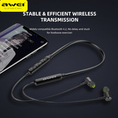 Awei G30BL/A920BL Ακουστικά Bluetooth Neckband Ασύρματα Αθλητικά Αθλητικά CNC Αδιάβροχα in-ear Stereo Ποιότητα ήχου Dropshipping