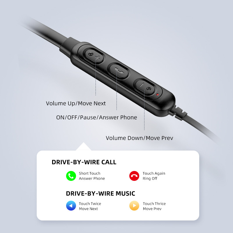 Awei G30BL/A920BL Ακουστικά Bluetooth Neckband Ασύρματα Αθλητικά Αθλητικά CNC Αδιάβροχα in-ear Stereo Ποιότητα ήχου Dropshipping