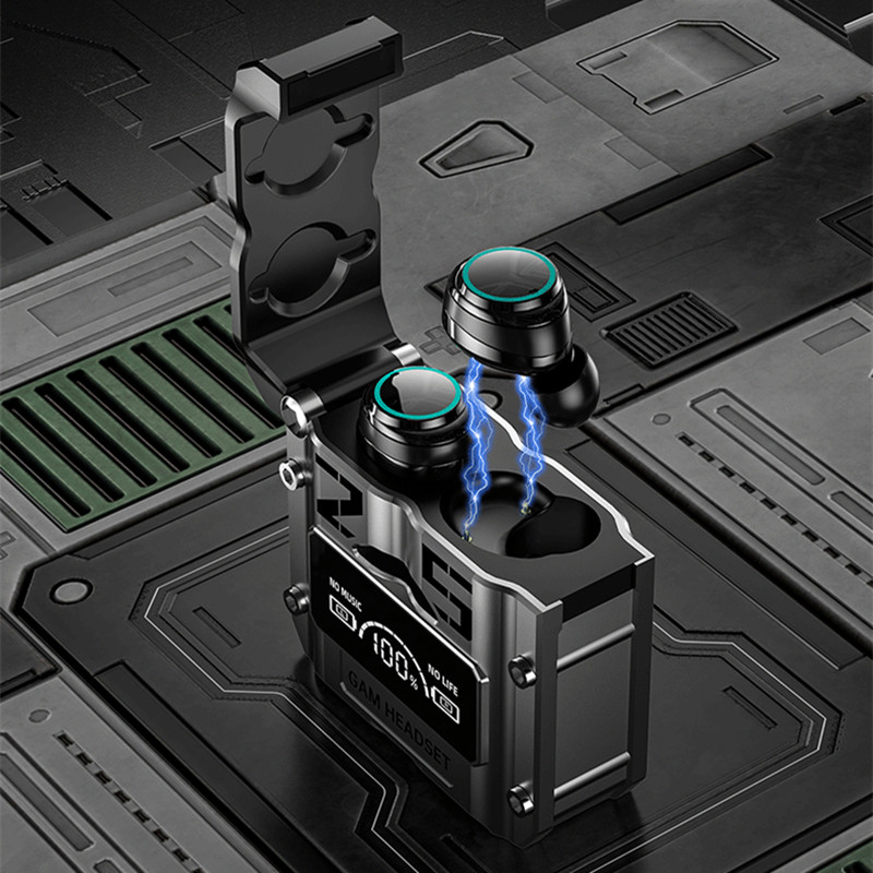 M25 TWS Belaidės ausinės Ausinės Bluetooth Touch Control Triukšmo mažinimas Stereo vandeniui atsparios ausinės Ausinės su mikrofonu