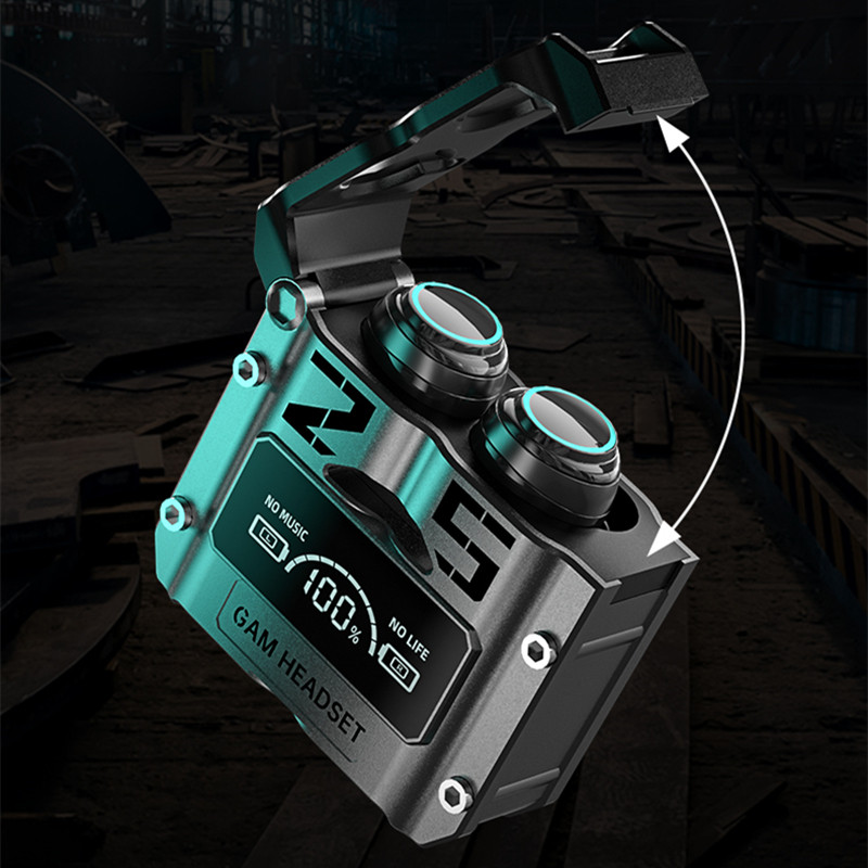 M25 TWS Belaidės ausinės Ausinės Bluetooth Touch Control Triukšmo mažinimas Stereo vandeniui atsparios ausinės Ausinės su mikrofonu