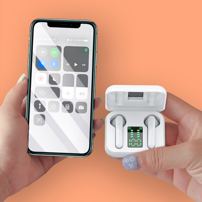 Paredzēts Samsung Galaxy S22 Ultra 5G S21 Plus S20 FE S10e S10 Lite Z Fold3 Flip3 austiņām brīvroku skārienvadības bezvadu austiņām