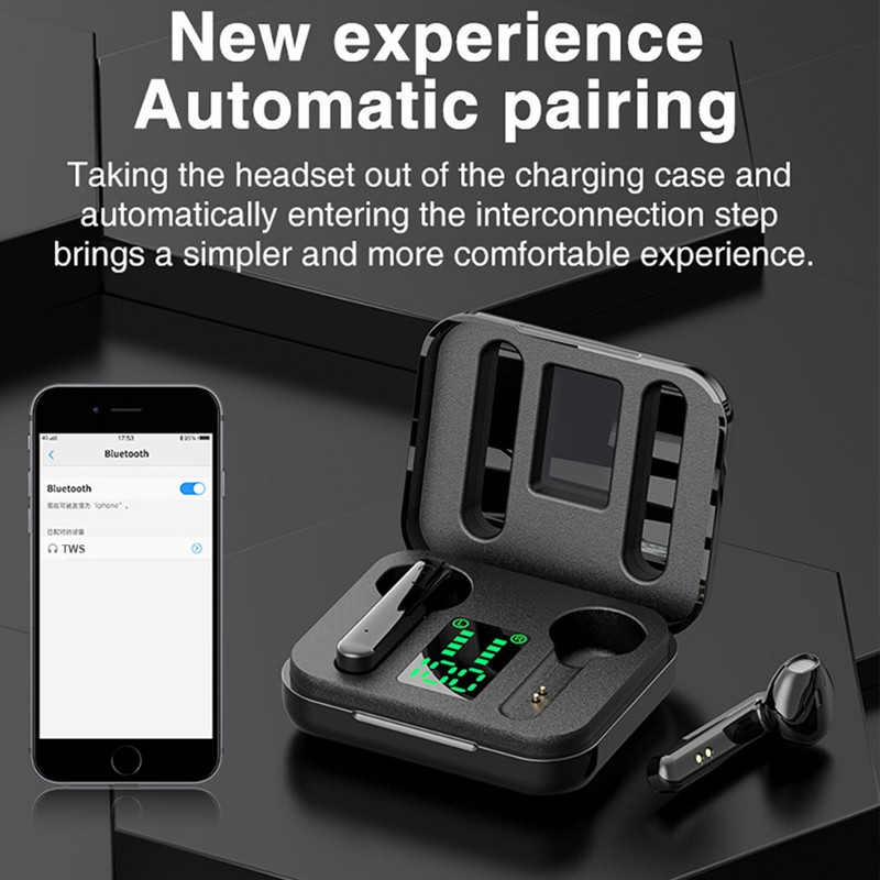 Paredzēts Samsung Galaxy S22 Ultra 5G S21 Plus S20 FE S10e S10 Lite Z Fold3 Flip3 austiņām brīvroku skārienvadības bezvadu austiņām