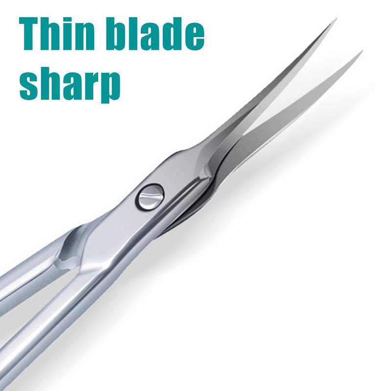 Odelių žirklės ir odelių stūmiklis manikiūrui Nagų odelių kirpimo mašinėlė Dead Skin Remover Nerūdijančios rusiškos nagų žirklės