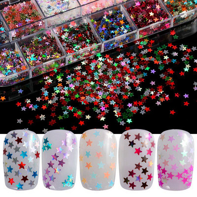 12 värvi küüned abalone kest fragmendid tekstuur naturaalne merekarp 3d sädelev küünte kunst kaunistus puuder litrid ilutööriistad