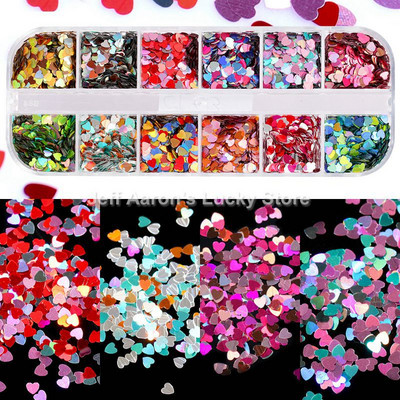 12 värvi küüned abalone kest fragmendid tekstuur naturaalne merekarp 3d sädelev küünte kunst kaunistus puuder litrid ilutööriistad