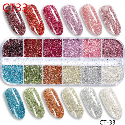 12 värvi küüned abalone kest fragmendid tekstuur naturaalne merekarp 3d sädelev küünte kunst kaunistus puuder litrid ilutööriistad