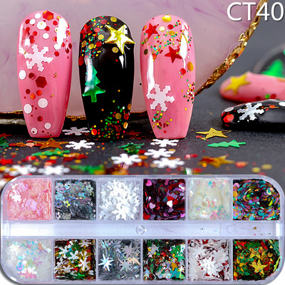 12 värvi küüned abalone kest fragmendid tekstuur naturaalne merekarp 3d sädelev küünte kunst kaunistus puuder litrid ilutööriistad