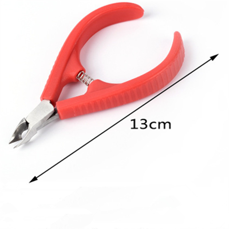 Grickalica za nokte Duga Gurač zanoktica Odstranjivač mrtve kože Griješta zanoktice Pinceta Alat za manikuru Nožni prst Alat za uređivanje noktiju