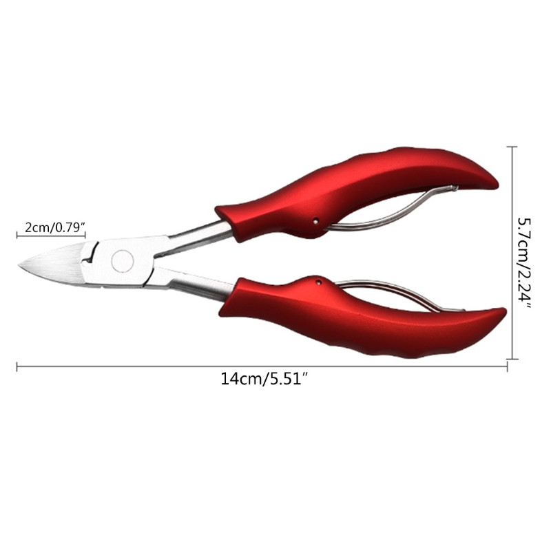 Ножици за нокти на краката Професионални щипки за дебели врастнали нокти за мъже Пенсионери Ножици за педикюр Резачки за нокти Инструменти за нокти