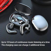 Fülhallgató Kiváló minőségű Bluetooth-kompatibilis 5.1 HiFi Bone Conduction Sportfülhallgató Könnyű vezeték nélküli fülhallgató