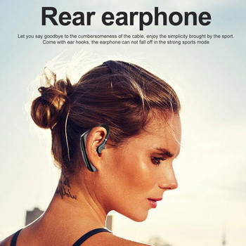 Ασύρματο ακουστικό M50 Smart Bluetooth Earbuds Ear Hook Long Standby Sport ακουστικό Handsfree Έλεγχος έντασης ήχου