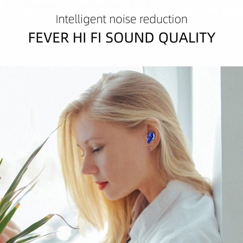 TWS Bluetooth 5.1 slušalice S6plus LED zaslon u boji HiFi bežične mini sat slušalice bežične slušalice