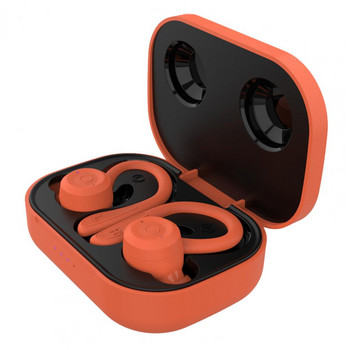 TWS Bluetooth 5.1 IPX6 Αδιάβροχο κιβώτιο φόρτισης Ασύρματα ακουστικά Ear Hook Earbuds Αθλητικά ακουστικά για Android