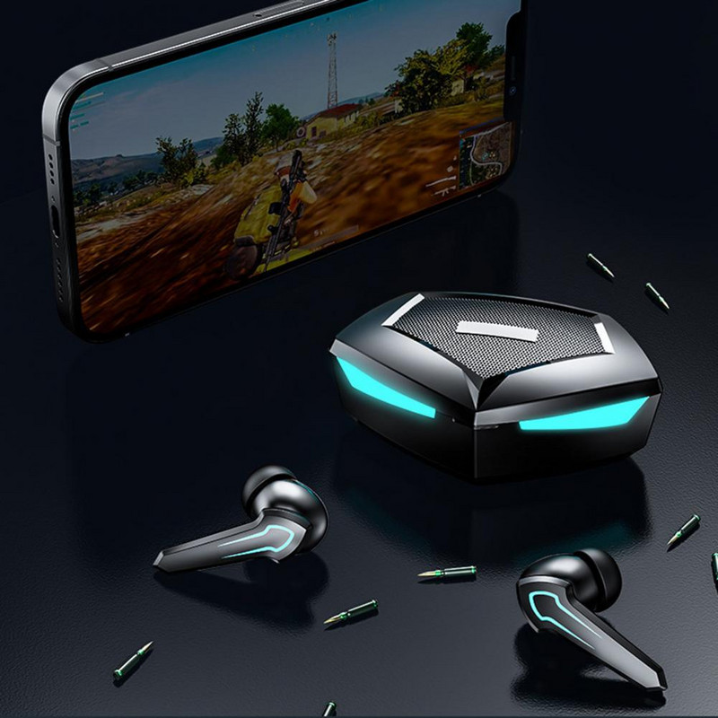 Ασύρματο ακουστικό gaming P30 Χωρίς επαγωγική καθυστέρηση TWS 5.1 Ακουστικό Bluetooth χαμηλής ισχύος In-ear Cool Technology Light Effect