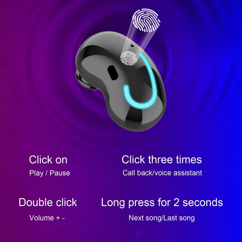 S6 SE Earbuds Car Dashboard Bežične ABS In-ear Bluetooth slušalice za sport