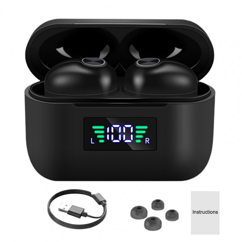 T29 TWS čepići za uši Prijenosni dugotrajni stereo digitalni zaslon Slušalice za uši Slušalice za vanjsku upotrebu za Xiaomi Huawei LG Samsung