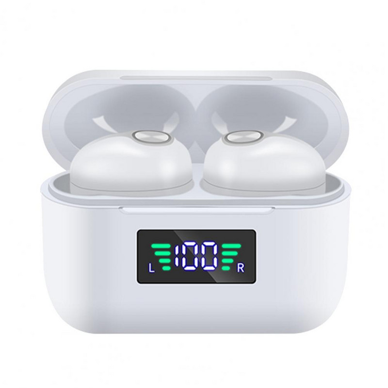 T29 TWS čepići za uši Prijenosni dugotrajni stereo digitalni zaslon Slušalice za uši Slušalice za vanjsku upotrebu za Xiaomi Huawei LG Samsung