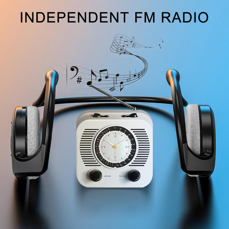 3 u 1 Bluetooth 5.0 slušalice sa slušalicama na vratu MP3 player FM radio Podrška za TF karticu