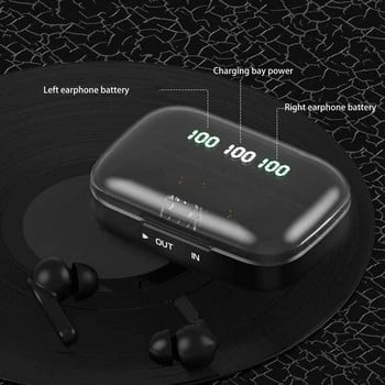 TWS-209 Bluetooth 5.1 водоустойчиви слушалки за поставяне в ушите с силен бас слушалки за телефон