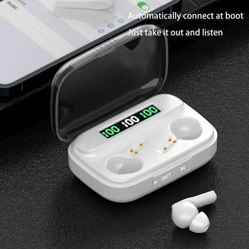TWS-209 Bluetooth 5.1 Αδιάβροχα βαριά μπάσα ακουστικά για τηλέφωνο