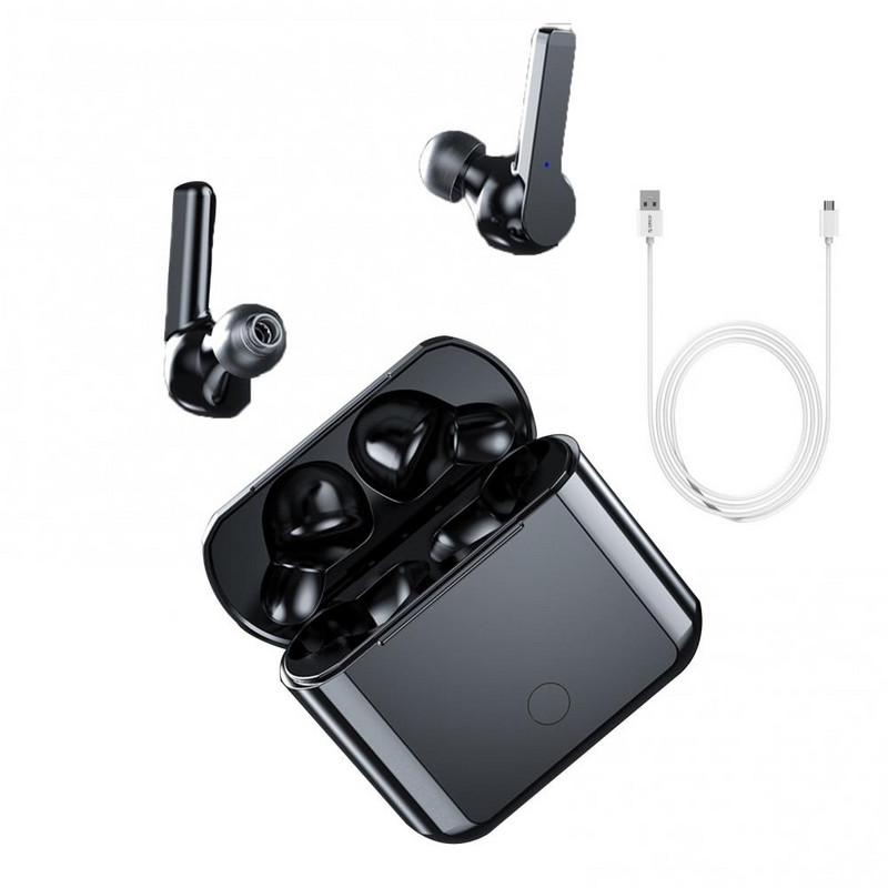 Căști TWS F9-6 Bluetooth V5.0 Căști stereo fără fir Căști sport rezistente la apă Mini control tactil Căști cu anulare a zgomotului